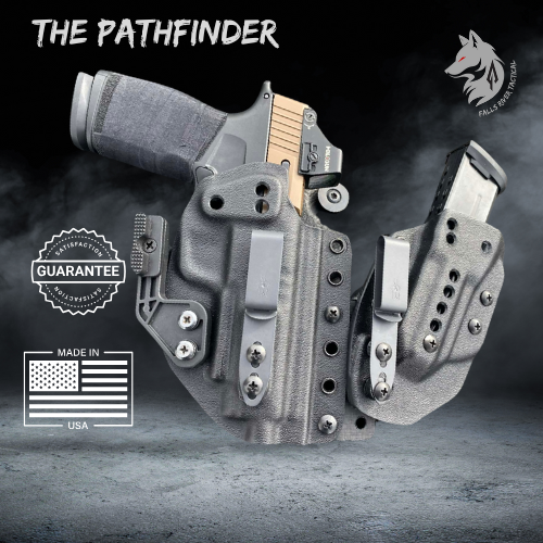 The Pathfinder With Artemis Mag Carrier– AIWB Holster With Sidecar