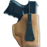 Cheap Glock 26 suede leather holster