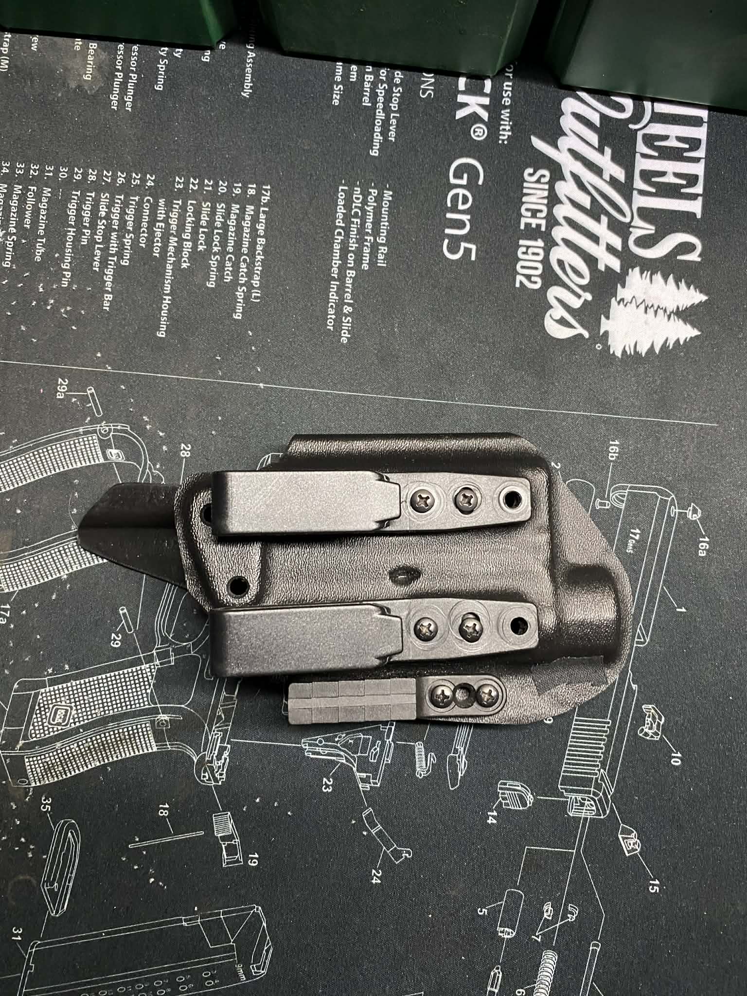 Helios- Glock 19 TLR 1 Holster