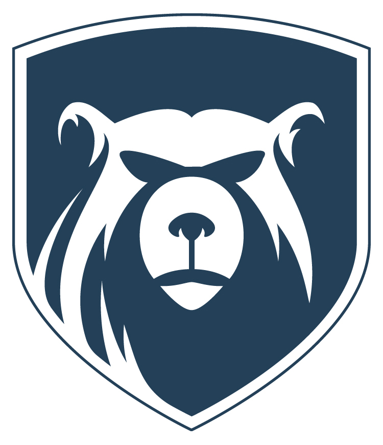 Blue & White Right To Bear Logo Icon