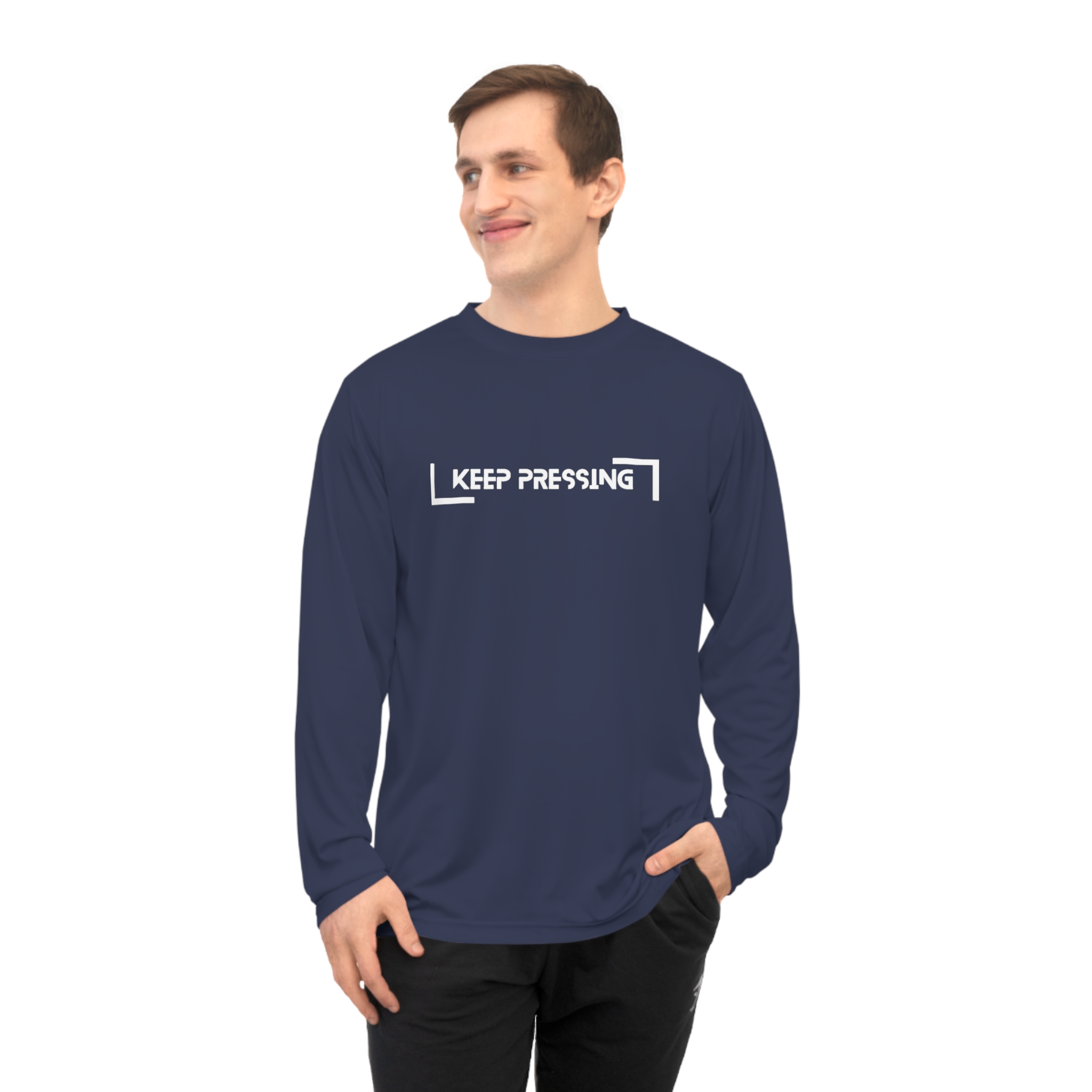 Keep Pressing Long Sleeve Shirt Keep Pressing Long Sleeve Shirt - Image 12