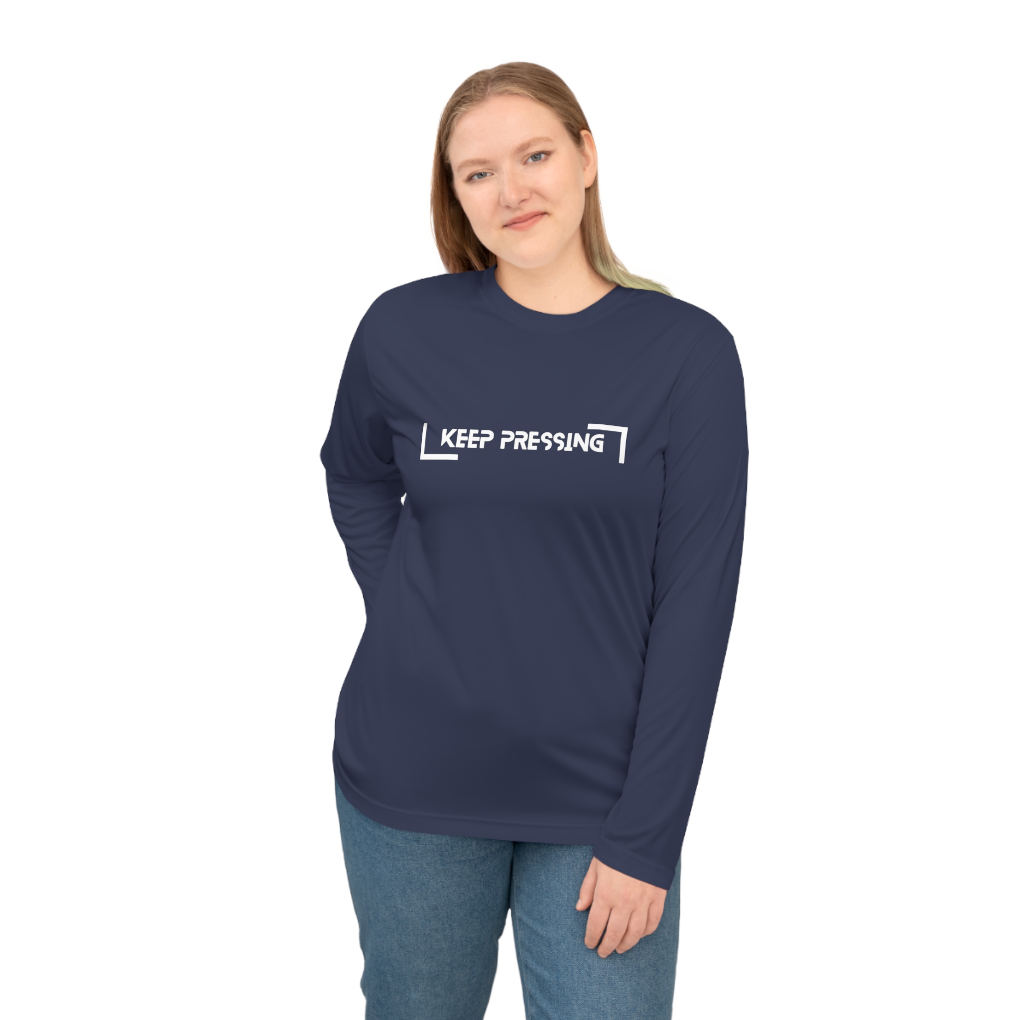 Keep Pressing Long Sleeve Shirt Keep Pressing Long Sleeve Shirt - Image 11