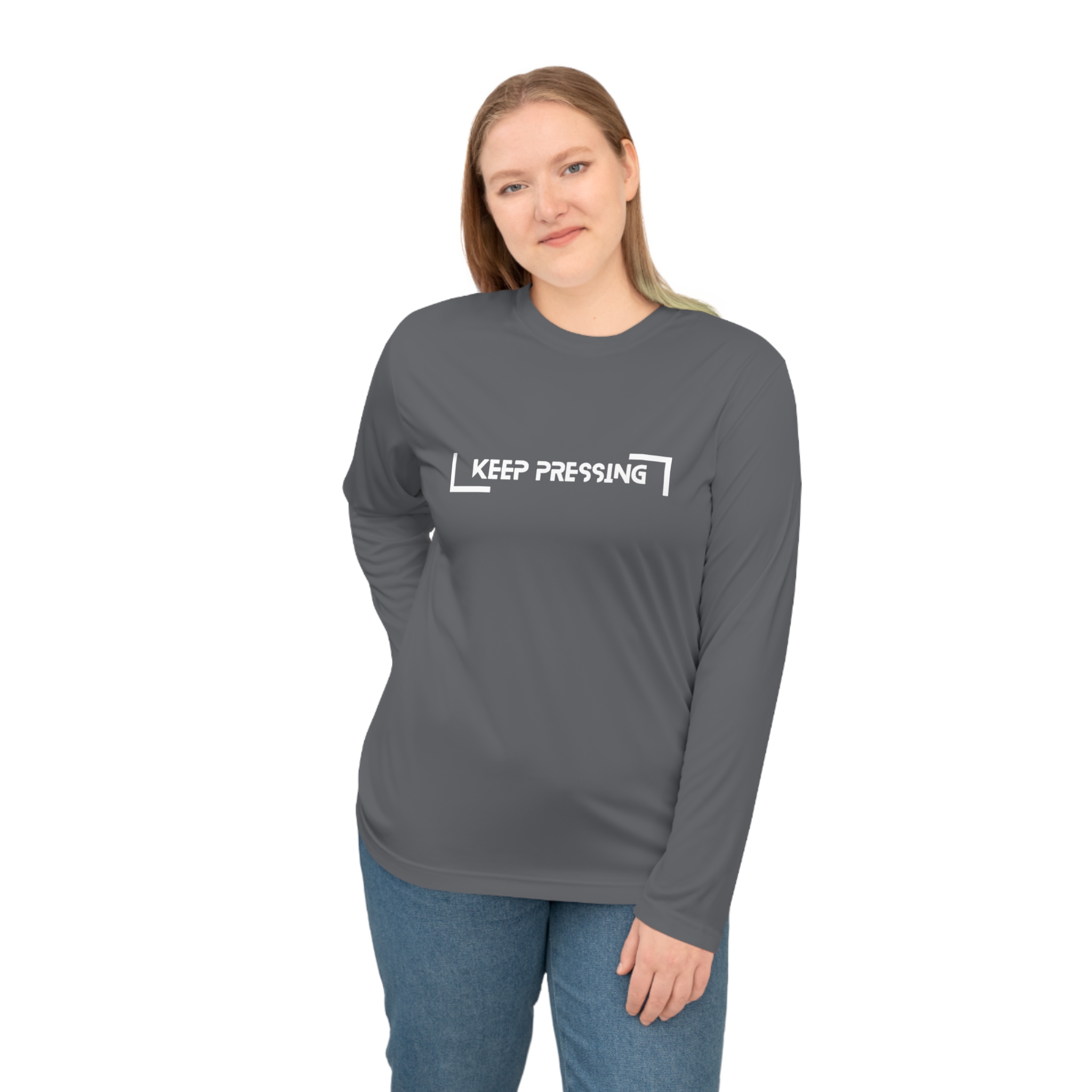 Keep Pressing Long Sleeve Shirt Keep Pressing Long Sleeve Shirt - Image 4