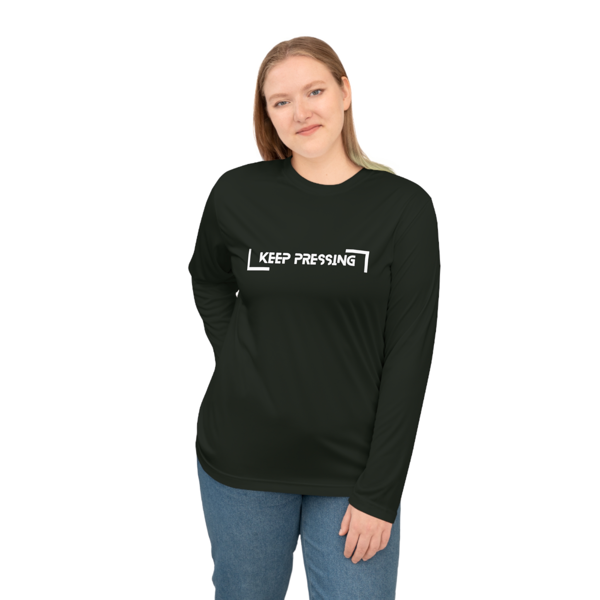 Keep Pressing Long Sleeve Shirt Keep Pressing Long Sleeve Shirt - Image 7