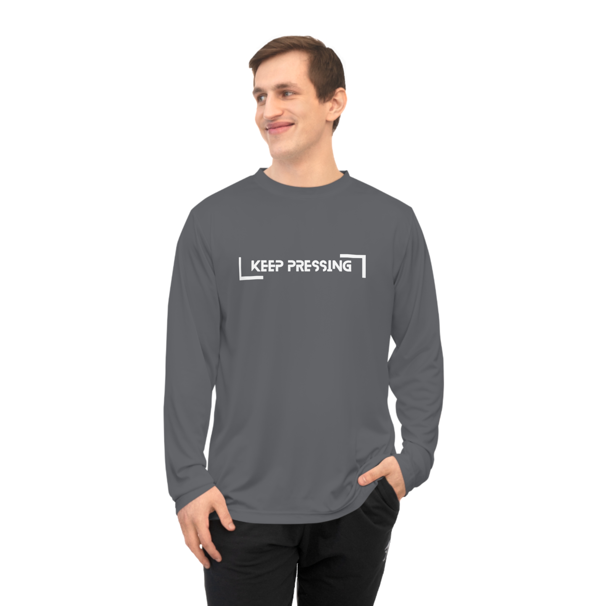 Keep Pressing Long Sleeve Shirt